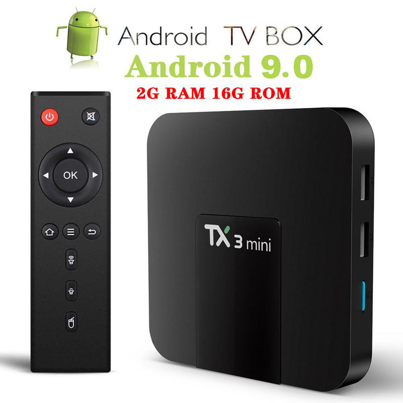 4K 905w Android 9 Smart Tv Box H.265 Media Player Set Top Box 3D Video