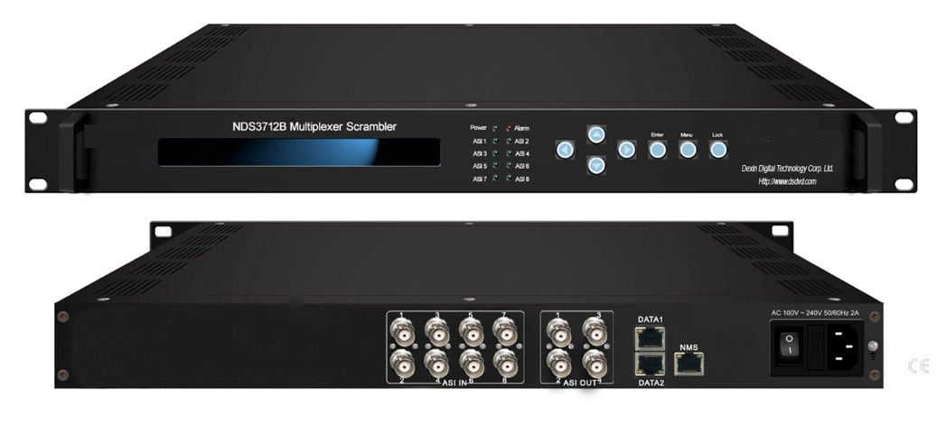 Multiplexer Scrambler DVB Modulator NDS3712B EN300 468 Standard