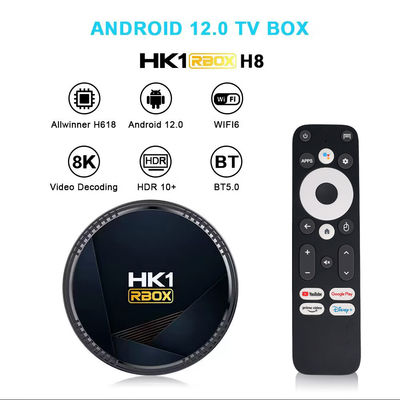 Allwinner H618 IPTV Box Fully Loaded Quad Core 6K Smart Android